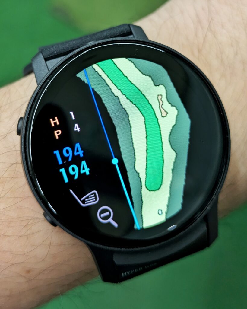 グリーンオンGS601　コースレイアウト拡大