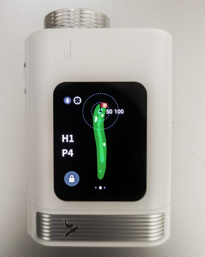 ボイスキャディSLminiコースレイアウト表示機能