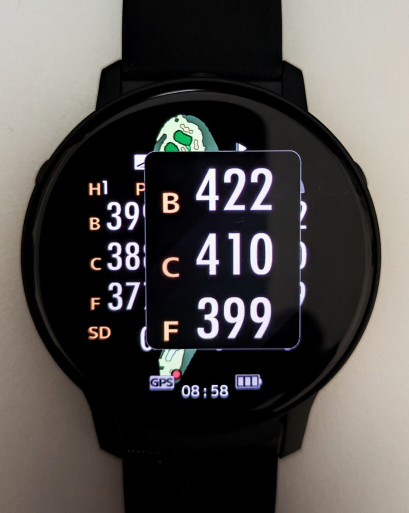 グリーンオンGS601　文字拡大